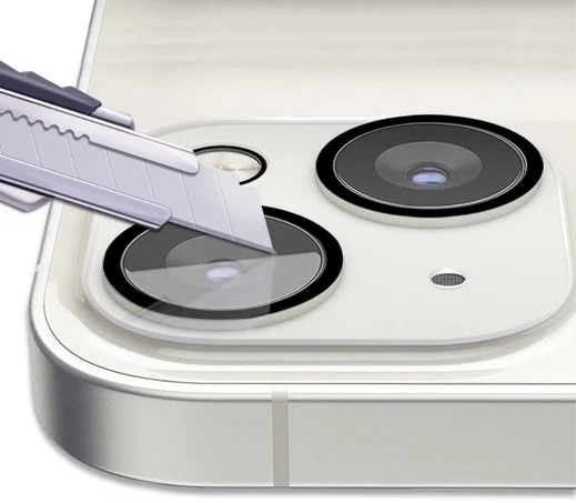 Apple iPhone 13 Mini Camera Lens Protector 9H Tempered Glass afbeelding 3