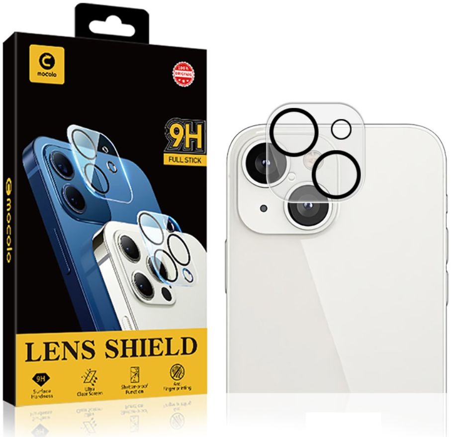 Apple iPhone 13 Mini Camera Lens Protector 9H Tempered Glass afbeelding 6