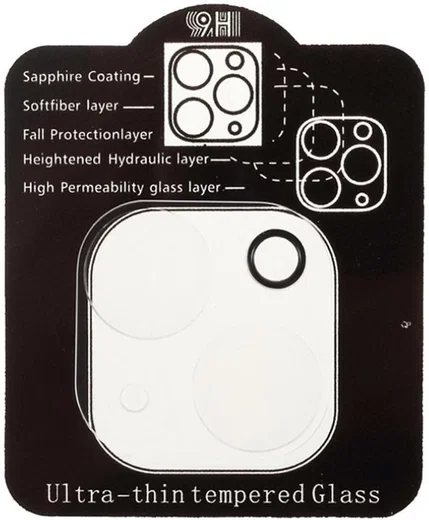 Apple iPhone 13 Camera Lens Protector 9H Anti-Kras Tempered Glass afbeelding 6