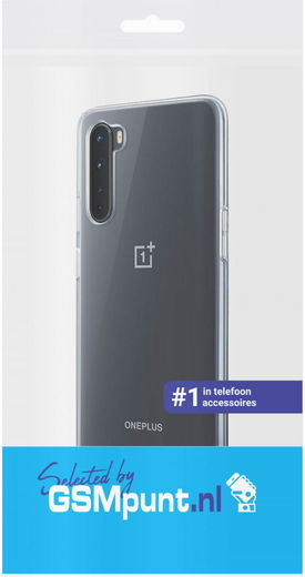 OnePlus Nord 2 5G Hoesje Dun TPU Back Cover Transparant afbeelding 3