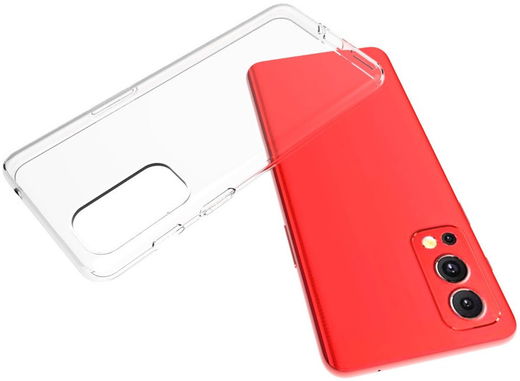 OnePlus Nord 2 5G Hoesje Dun TPU Back Cover Transparant afbeelding 7
