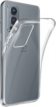 OnePlus Nord 2 5G Hoesje Dun TPU Back Cover Transparant