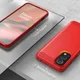 OnePlus Nord 2 5G Hoesje Geborsteld TPU Flexibele Back Cover Rood afbeelding 9