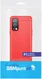OnePlus Nord 2 5G Hoesje Geborsteld TPU Flexibele Back Cover Rood afbeelding 4