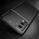 OnePlus Nord 2 5G Hoesje Siliconen Carbon TPU Back Cover Zwart afbeelding 11