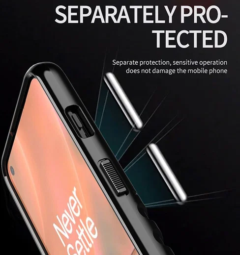 OnePlus Nord 2 5G Hoesje TPU Thunder Design Back Cover Zwart afbeelding 11