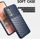 OnePlus Nord 2 5G Hoesje TPU Thunder Design Back Cover Blauw afbeelding 4
