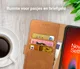 Rosso Element OnePlus Nord 2 5G Hoesje Book Cover Wallet Lichtbruin afbeelding 8