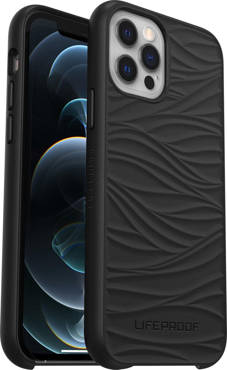 LifeProof Wake Apple iPhone 12 / 12 Pro Hoesje Back Cover Zwart afbeelding 1