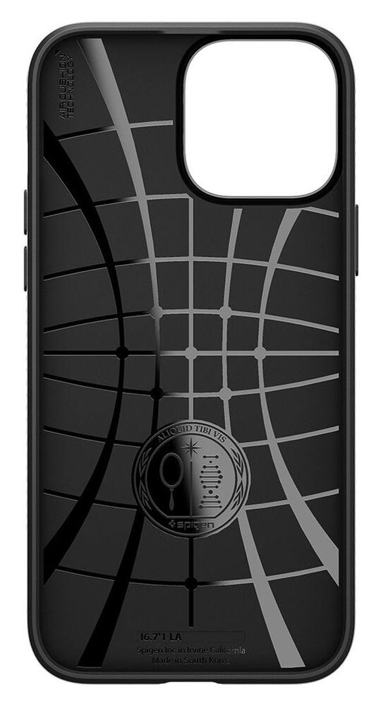 Spigen Liquid Air Apple iPhone 13 Pro Max Hoesje Back Cover Zwart afbeelding 13