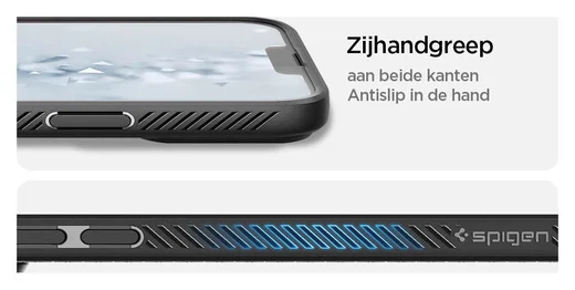 Spigen Liquid Air Apple iPhone 13 Pro Max Hoesje Back Cover Zwart afbeelding 4
