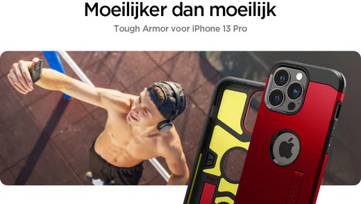 Spigen Ultra Hybrid Apple iPhone 13 Pro Max Hoesje Transparant afbeelding 5