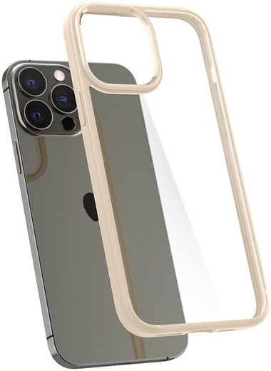 Spigen Ultra Hybrid Apple iPhone 13 Pro Max Hoesje Beige afbeelding 3
