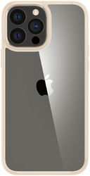 Spigen Ultra Hybrid Apple iPhone 13 Pro Max Hoesje Beige afbeelding