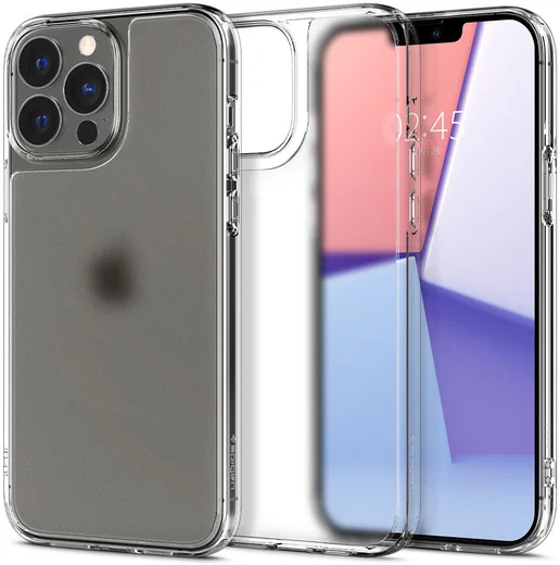 Spigen Quartz Hybrid Apple iPhone 13 Pro Max Hoesje Matte Transparant afbeelding 1