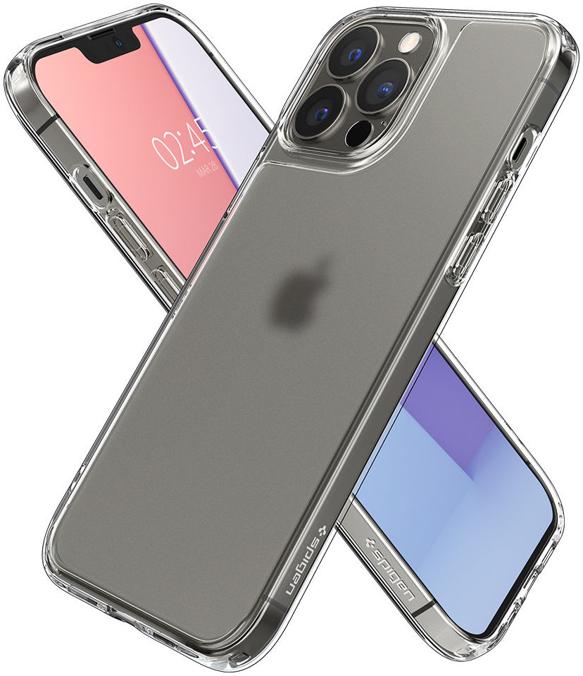 Spigen Quartz Hybrid Apple iPhone 13 Pro Max Hoesje Matte Transparant afbeelding 2