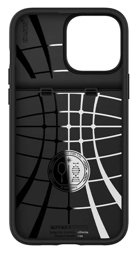 Spigen Slim Armor CS Apple iPhone 13 Pro Max Hoesje Zwart afbeelding 11