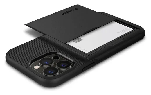 Spigen Slim Armor CS Apple iPhone 13 Pro Max Hoesje Zwart afbeelding 8