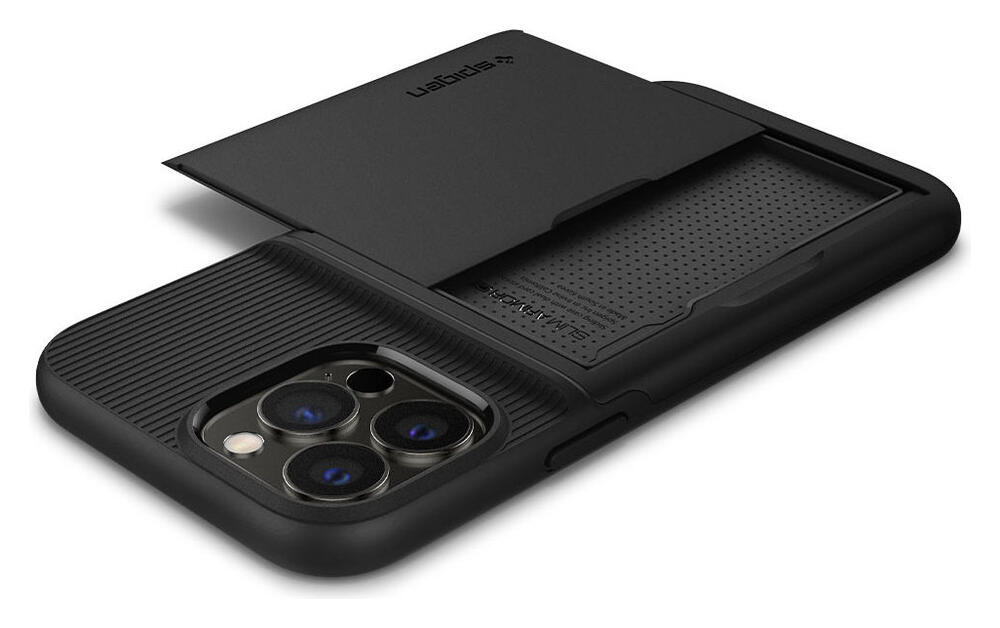 Spigen Slim Armor CS Apple iPhone 13 Pro Max Hoesje Zwart afbeelding 9
