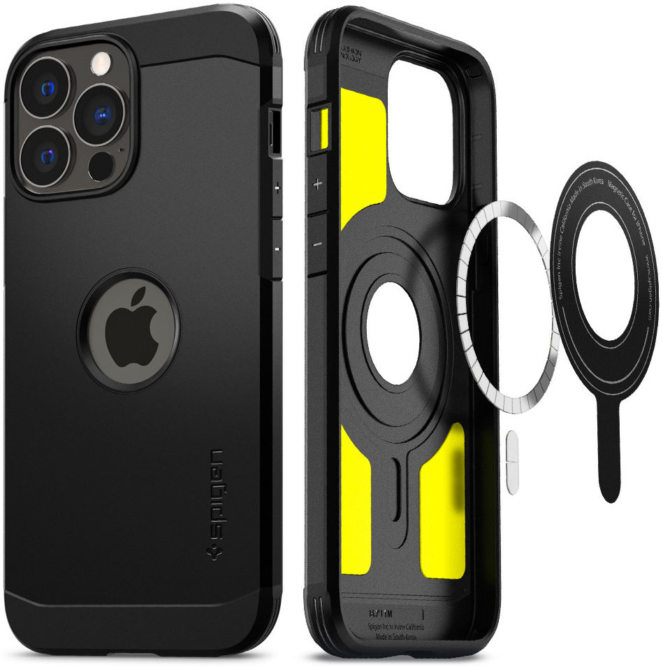 Spigen Tough Armor Apple iPhone 13 Pro Max Hoesje MagSafe Zwart afbeelding 2