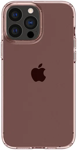 Spigen Crystal Flex Apple iPhone 13 Pro Max Hoesje Transparant Roze afbeelding 2