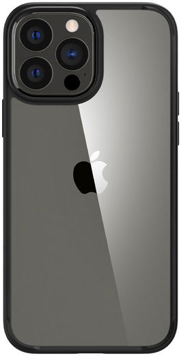 Spigen Crystal Hybrid Apple iPhone 13 Pro Max Hoesje Zwart afbeelding 1
