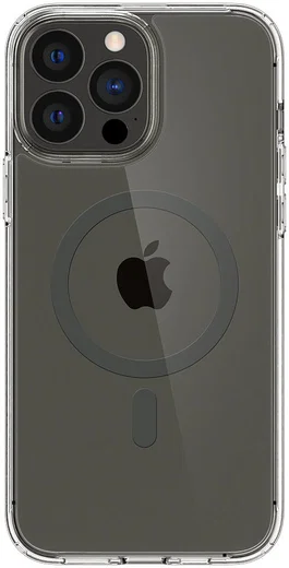 Spigen Crystal Hybrid Apple iPhone 13 Pro Max MagSafe Hoesje Antraciet afbeelding 7