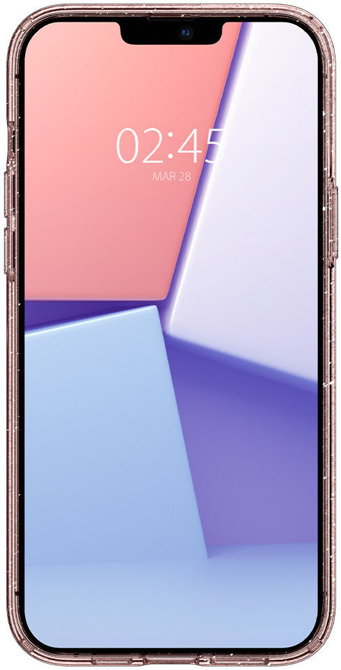 Spigen Liquid Crystal iPhone 13 Pro Hoesje Glitter Roze afbeelding 3