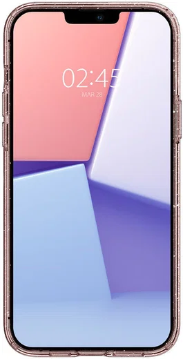Spigen Liquid Crystal iPhone 13 Pro Hoesje Glitter Roze afbeelding 3