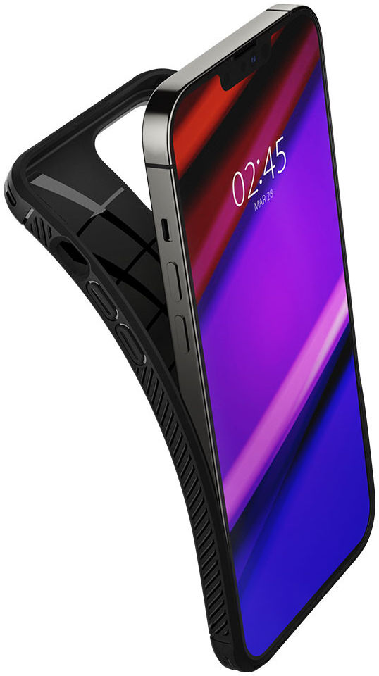 Spigen Rugged Armor Apple iPhone 13 Pro Hoesje Zwart afbeelding 3