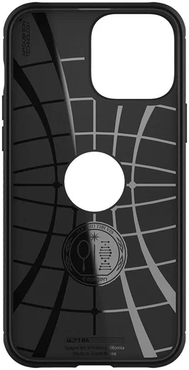 Spigen Rugged Armor Apple iPhone 13 Pro Hoesje Zwart afbeelding 6