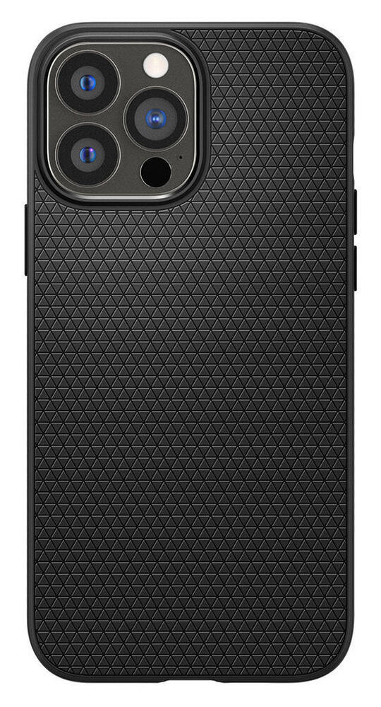 Spigen Liquid Air Apple iPhone 13 Pro Flexibel Hoesje Mat Zwart afbeelding 1