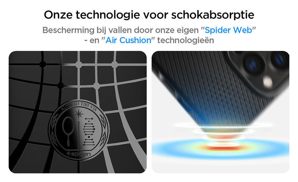 Spigen Liquid Air Apple iPhone 13 Pro Flexibel Hoesje Mat Zwart afbeelding 6