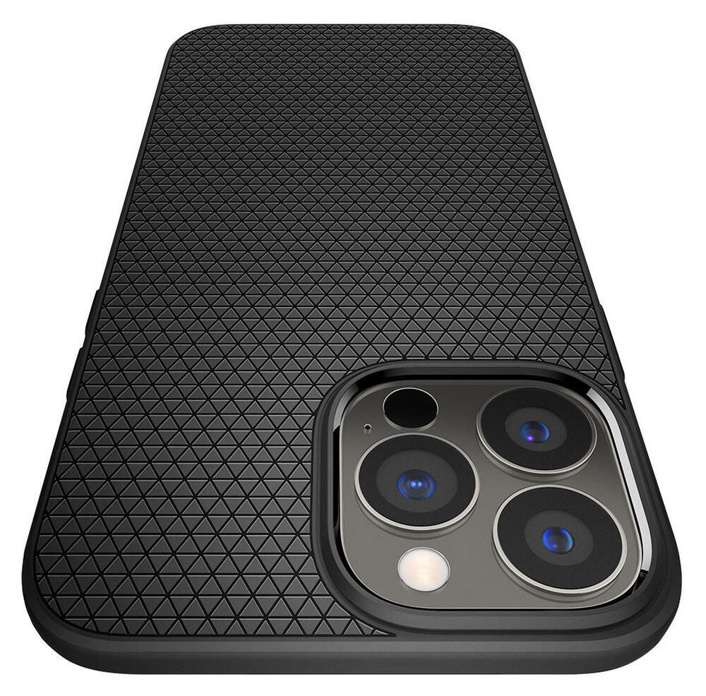 Spigen Liquid Air Apple iPhone 13 Pro Flexibel Hoesje Mat Zwart afbeelding 14