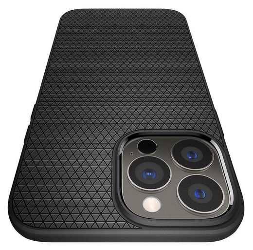 Spigen Liquid Air Apple iPhone 13 Pro Flexibel Hoesje Mat Zwart afbeelding 14