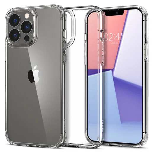 Spigen Ultra Hybrid Apple iPhone 13 Pro Hoesje Transparant afbeelding 1