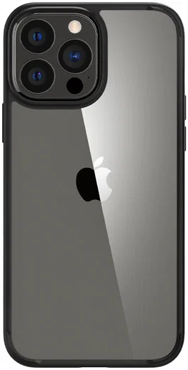 Spigen Ultra Hybrid Apple iPhone 13 Pro Hoesje Transparant/Zwart afbeelding 1