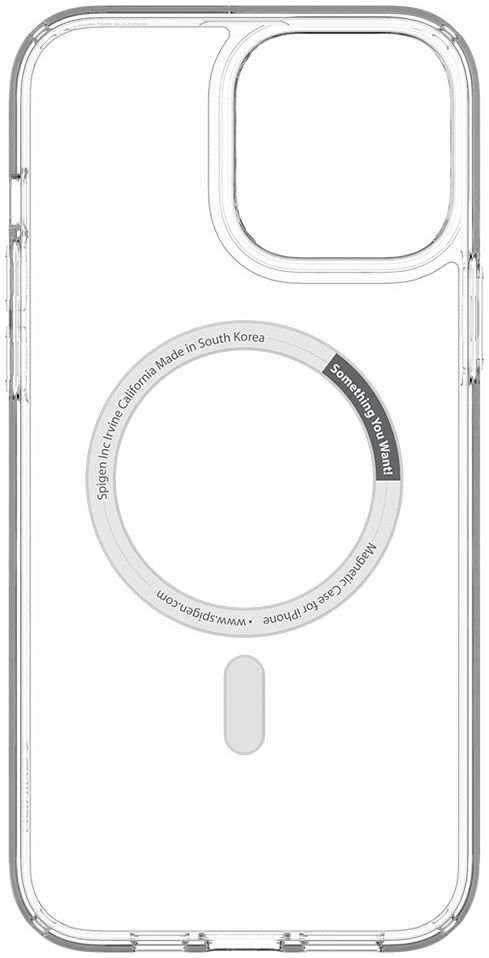 Spigen Ultra Hybrid iPhone 13 Pro Hoesje MagSafe Transparant/Wit afbeelding 7