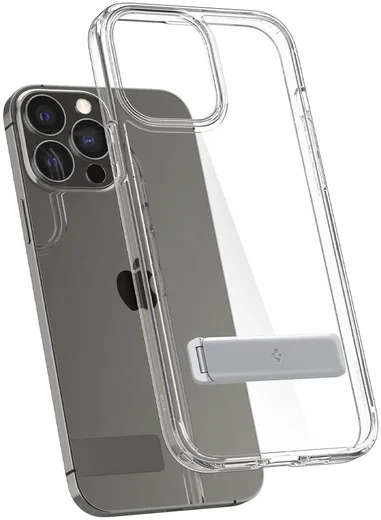 Spigen Ultra Hybrid S Apple iPhone 13 Pro Hoesje Transparant afbeelding 2