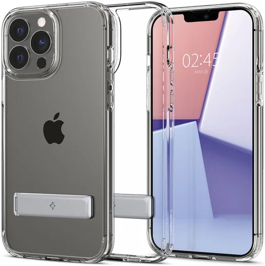 Spigen Ultra Hybrid S Apple iPhone 13 Pro Hoesje Transparant afbeelding 7