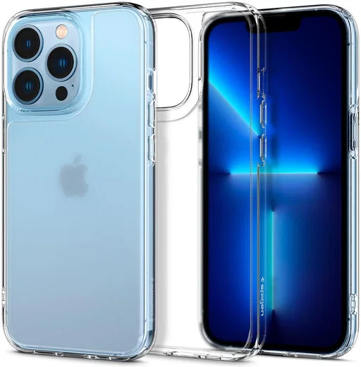 Spigen Quartz Hybrid Apple iPhone 13 Pro Hoesje Matte Transparant afbeelding 4