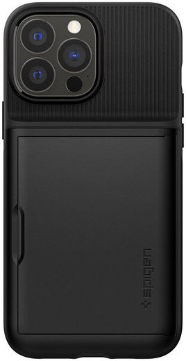 Spigen Slim Armor CS Apple iPhone 13 Pro Hoesje Back Cover Zwart afbeelding 10