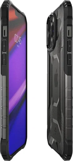 Spigen Nitro Force Apple iPhone 13 Pro Hoesje Frosted Transparant afbeelding 4