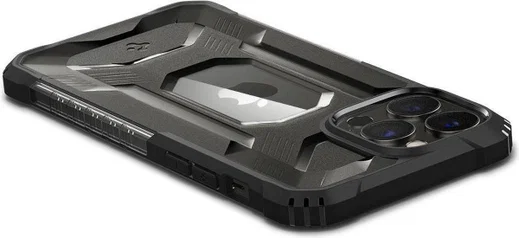 Spigen Nitro Force Apple iPhone 13 Pro Hoesje Frosted Transparant afbeelding 6
