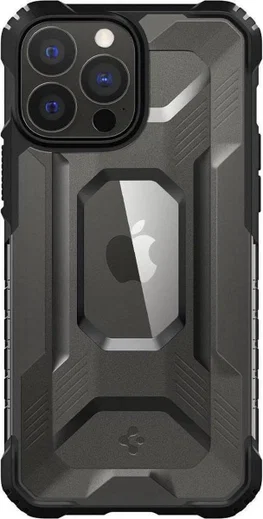 Spigen Nitro Force Apple iPhone 13 Pro Hoesje Frosted Transparant afbeelding 1