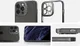 Spigen Optik Crystal Apple iPhone 13 Pro Hoesje Transparant/Grijs afbeelding 13