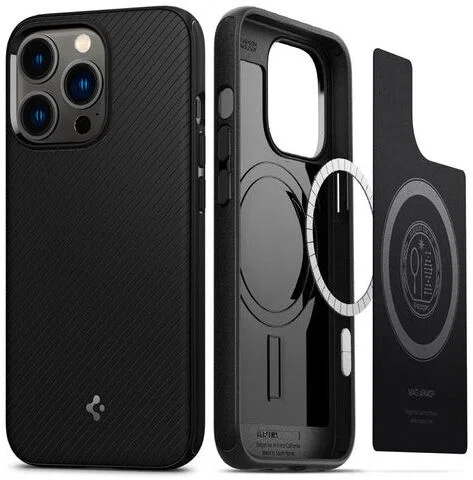 Spigen Core Armor Apple iPhone 13 Pro MagSafe Hoesje Zwart afbeelding 3