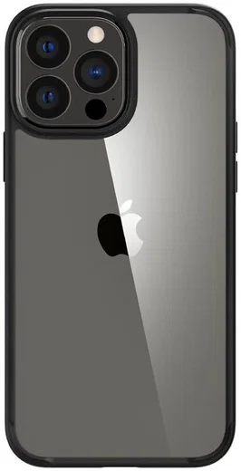 Spigen Crystal Hybrid Apple iPhone 13 Pro Hoesje Zwart afbeelding 1