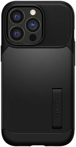 Spigen Slim Armor Apple iPhone 13 Pro Hoesje Zwart afbeelding 1