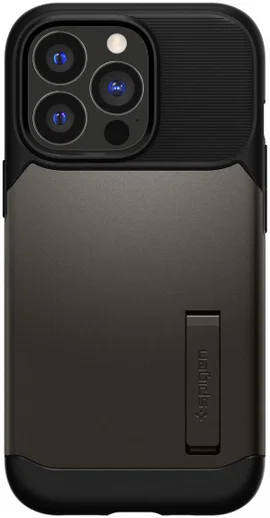 Spigen Slim Armor Apple iPhone 13 Pro Hoesje Gunmetal afbeelding 1